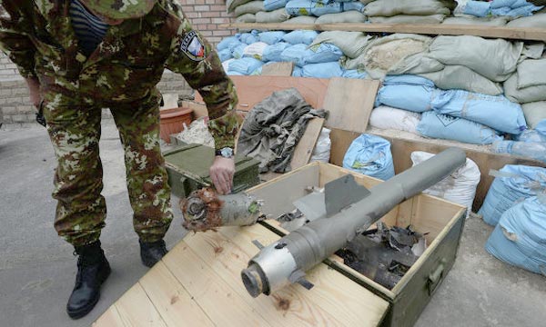Kiev utilise des bombes à sous-munitions