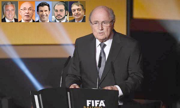Blatter dépose sa candidature, Vieira soutient Figo, Ginola s'accroche