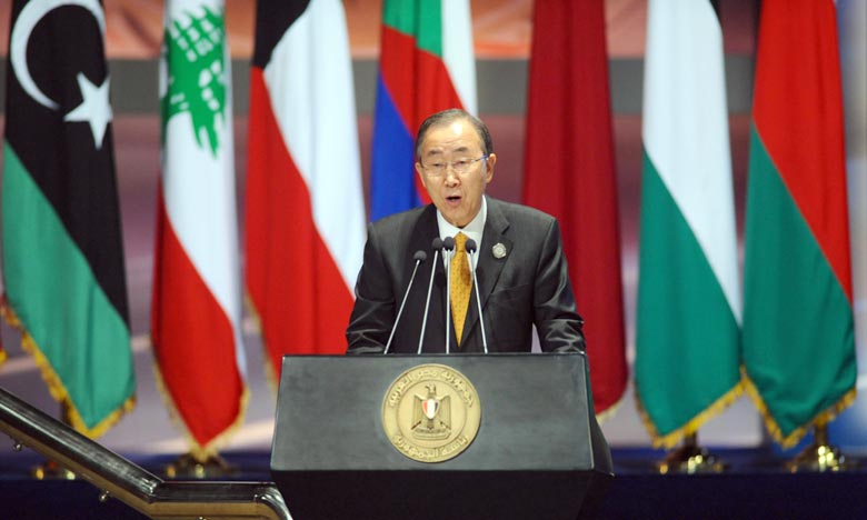  Ban Ki-moon remercie le Maroc pour son «important soutien»
