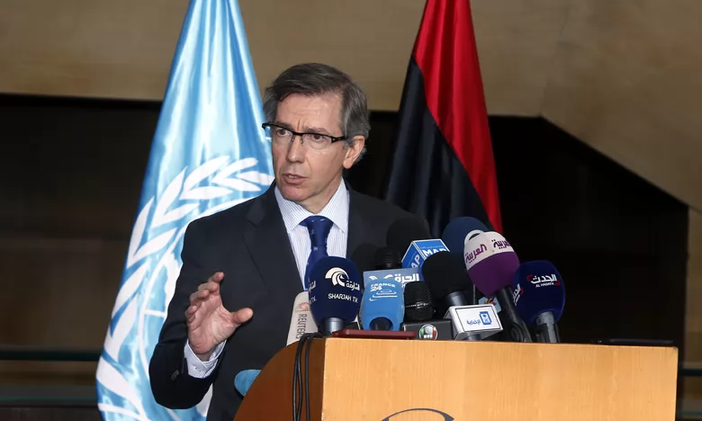  Bernardino Leon, le représentant spécial du secrétaire général de l'ONU pour la Libye.