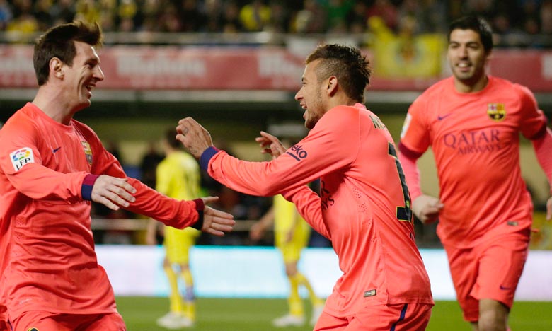  Neymar et Suarez envoient le Barça en finale 