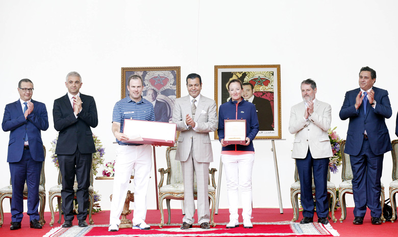 S.A.R. le Prince Moulay Rachid préside  la cérémonie de remise des prix aux vainqueurs