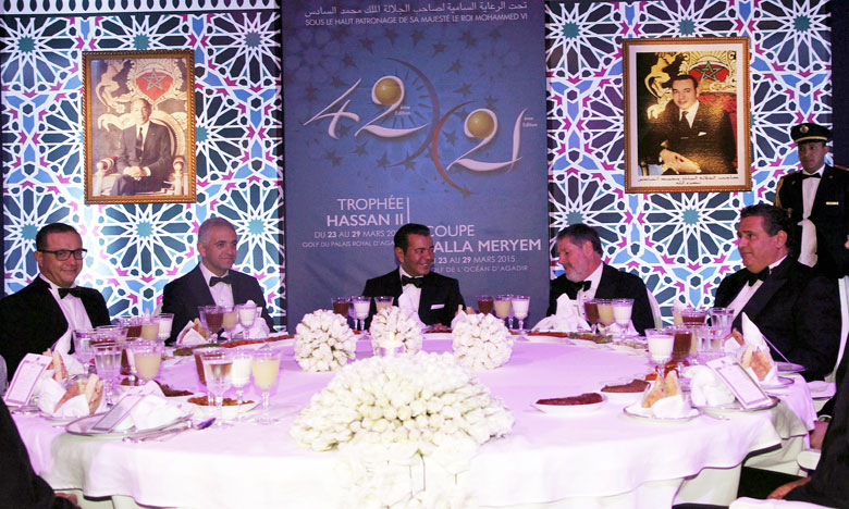 S.A.R. le Prince Moulay Rachid préside à Agadir un dîner officiel offert par S.M. le Roi en l'honneur des invités