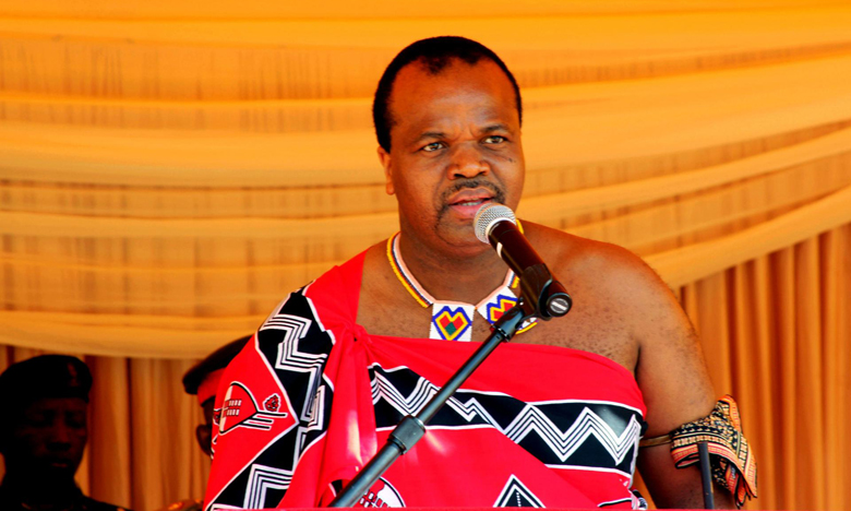 S.M. le Roi félicite  le Souverain du Swaziland