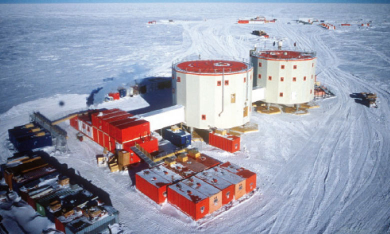 Les bases scientifiques menacées par la banquise