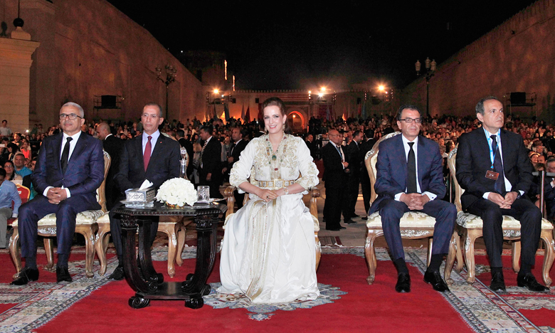 S.A.R. la Princesse Lalla Salma préside l'ouverture du 21e Festival de Fès des musiques sacrées du monde
