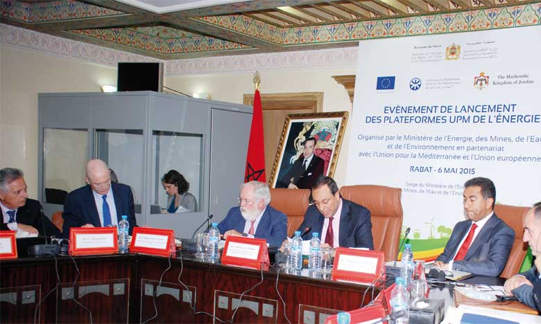 Lancement à Rabat de trois plateformes  de dialogue et de coopération en matière d'énergie