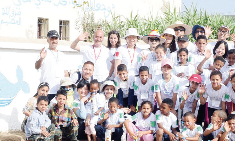 Des volontaires coréens et marocains s’unissent  en faveur de l’éducation 