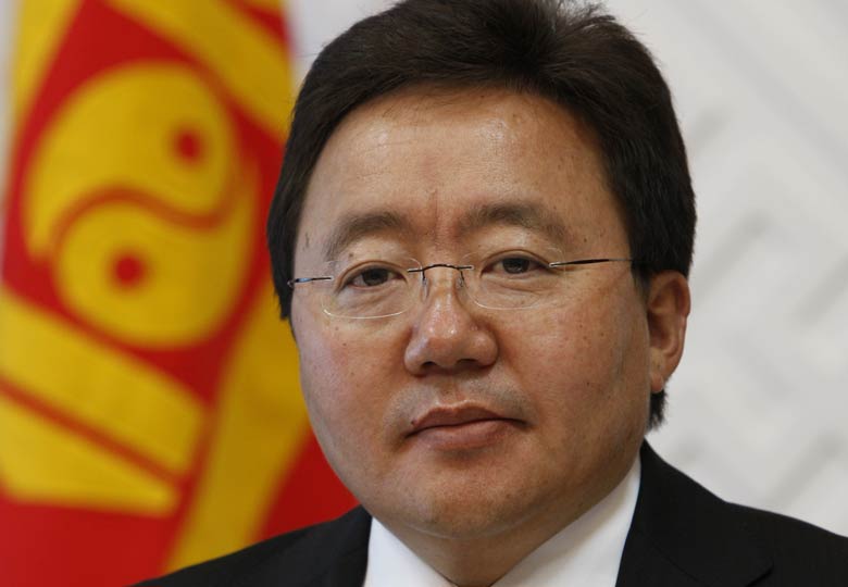 S.M. le Roi félicite le président mongolien