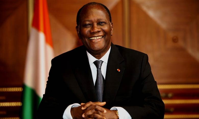 S.M. le Roi adresse un message de félicitations au président de la République de Côte d'Ivoire