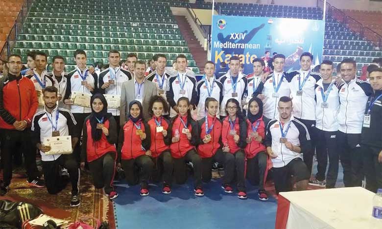 Le Maroc deuxième avec 19 médailles, dont 2 en or