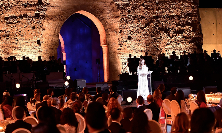 S.A.R. la Princesse Lalla Salma préside à Marrakech une soirée de gala en commémoration des 10 ans de la Fondation Lalla Salma prévention et traitement des cancers