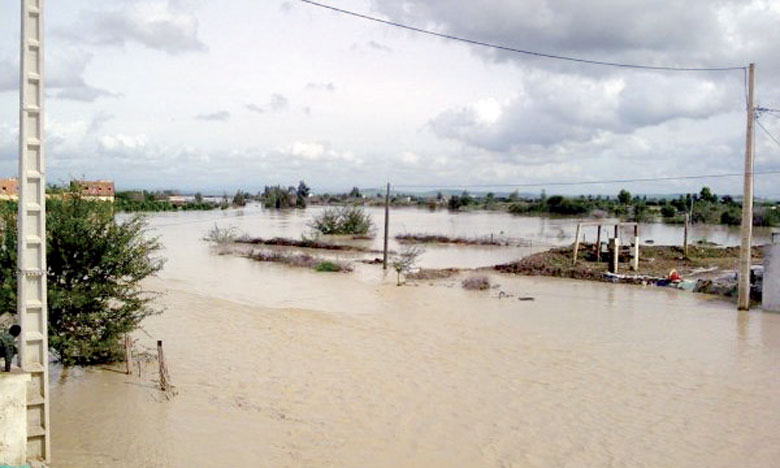  Des mesures prises pour faire face au risque  des inondations dans la région du Gharb