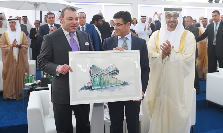 Sa Majesté le Roi Mohammed VI et S.A. Cheikh Mohamed Ben Zayed Al-Nahyane inaugurent l'hôpital «Cleveland Clinic Abu Dhabi»