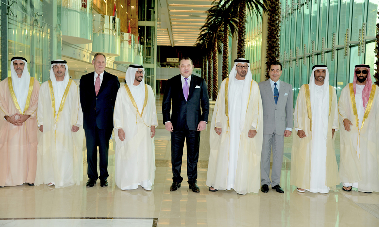 Sa Majesté le Roi Mohammed VI et S.A. Cheikh Mohamed Ben Zayed Al-Nahyane inaugurent l'hôpital «Cleveland Clinic Abu Dhabi»