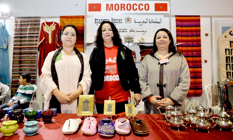 Franc succès à Sofia du stand marocain