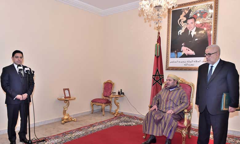 S.M. le Roi nomme Nasser Bourita ministre délégué auprès du ministre des Affaires étrangères et de la coopération