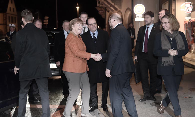 rencontre hollande merkel