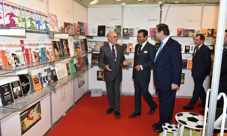 S.A.R. le Prince Moulay Rachid inaugure la 22e édition du Salon International de l'Edition et du Livre de Casablanca