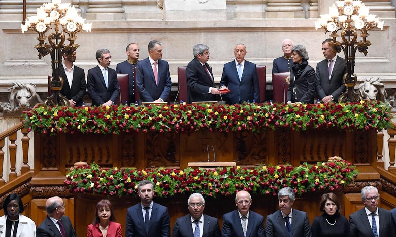  Le nouveau président portugais prend ses fonctions