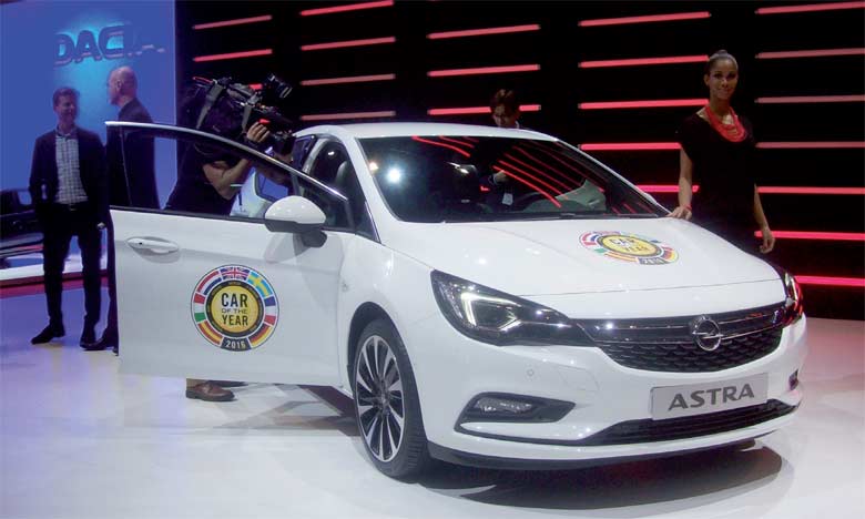 Opel Astra sacrée «Voiture de l’année 2016»