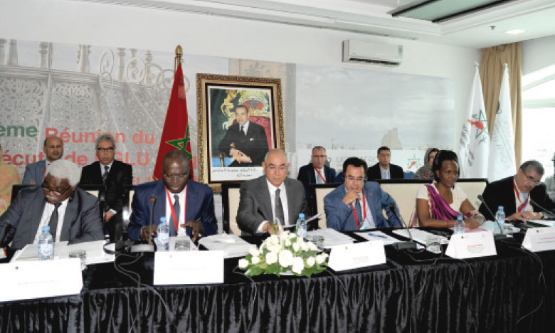 Réunion de concertation à Rabat des CGLU-Afrique  avant le congrès mondial prévu en Colombie