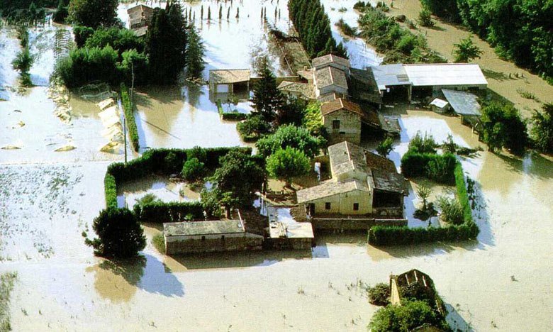 Des dégâts et des inondations en Europe 