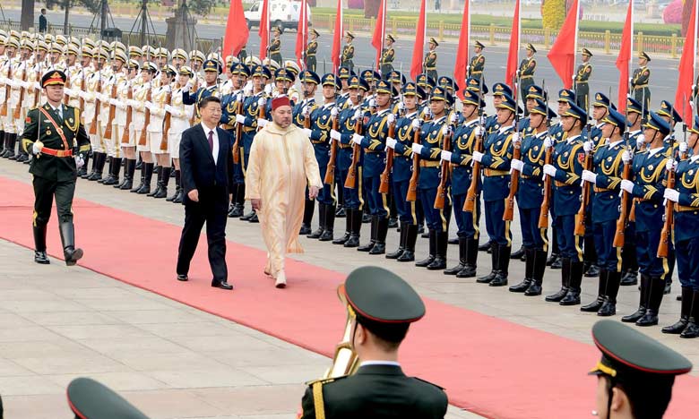 Le Président chinois réserve une cérémonie d’accueil officielle à S.M. le Roi Mohammed VI à Pékin