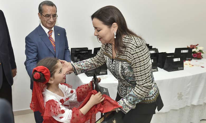 S.A.R. la Princesse Lalla Asmae préside à Rabat la cérémonie de fin d'année scolaire de la Fondation Lalla Asmae pour enfants et jeunes sourds