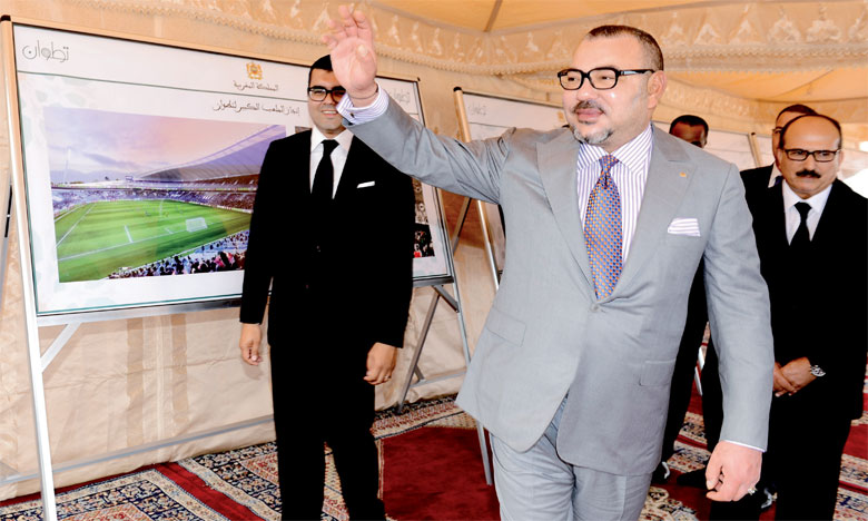 S.M. le Roi Mohammed VI fait de la promotion  de la pratique du sport une priorité nationale