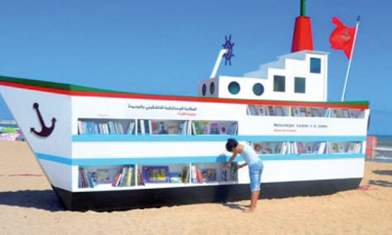 Une biblio-plage s'installe à El Jadida 