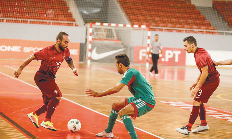 La sélection de Futsal s’incline en amical  face au Portugal