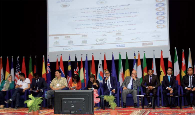 Les jeunes du Maroc et du monde se mobilisent pour le développement durable
