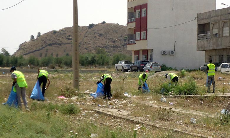 Collecte de plus de 18 tonnes de sacs en plastique à Taourirt   