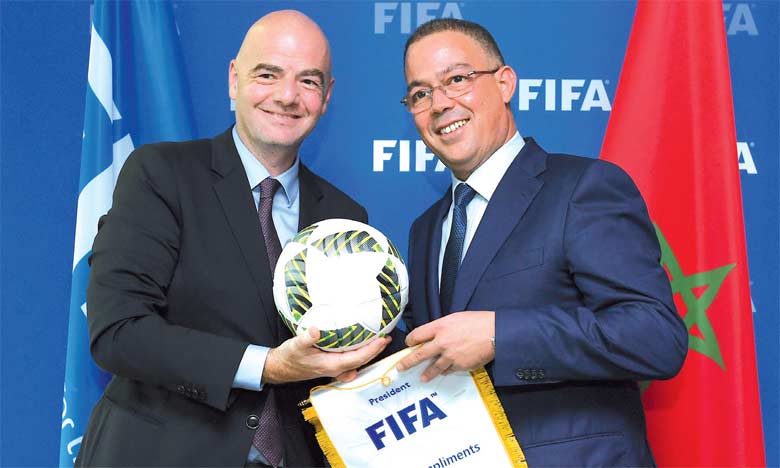 Le président de la FIFA : «Le Maroc peut organiser les plus grands événements footballistiques»