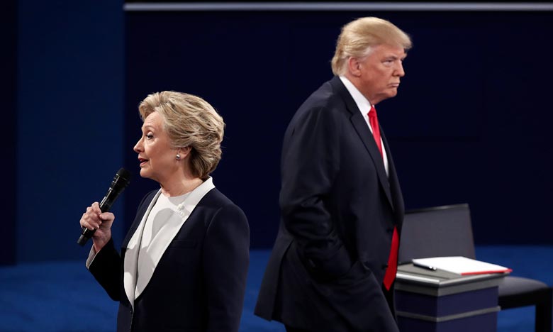 Débat musclé entre Trump et Clinton 