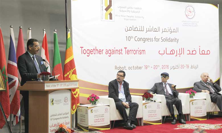 La lutte contre le terrorisme passe par le renforcement de la solidarité internationale