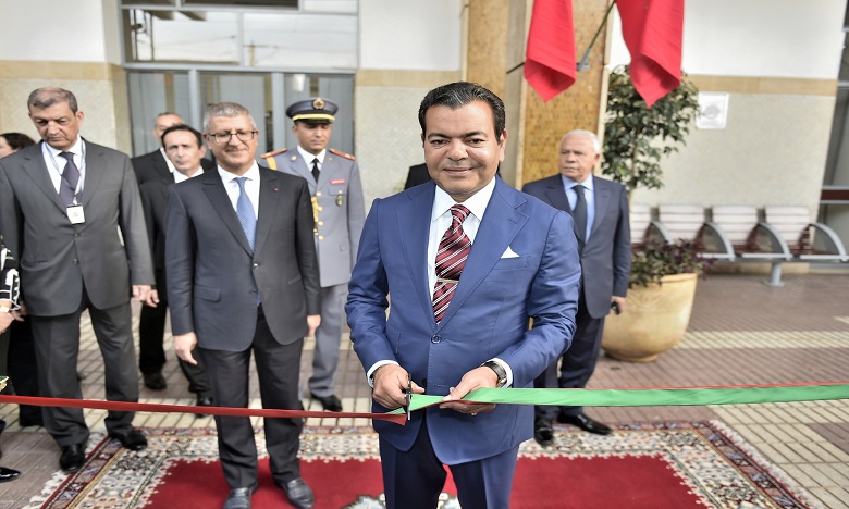 S.A.R. le Prince Moulay Rachid préside la cérémonie d'inauguration de l'exposition «Train du climat»