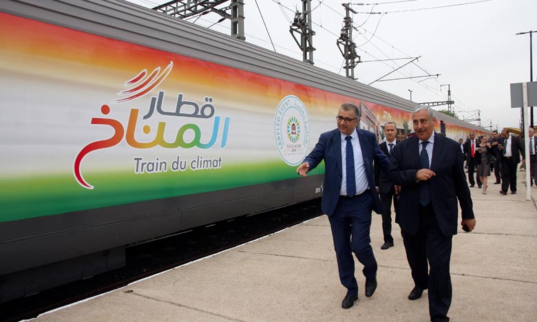 Le «Train du climat» fait escale à Meknès 