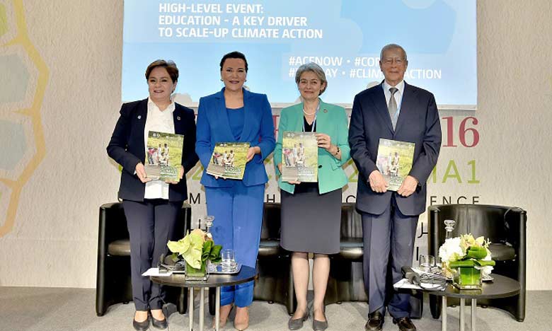S.A.R. la Princesse Lalla Hasnaa préside à Marrakech la cérémonie d'ouverture de la Journée de l'éducation