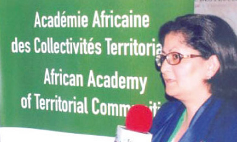 Une marocaine à la tête de l'Académie africaine des collectivités locales