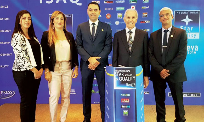 Winjad reçoit le Trophée international de l’Étoile d’or 