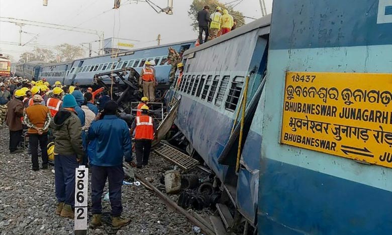 36 morts dans un déraillement de train en Inde