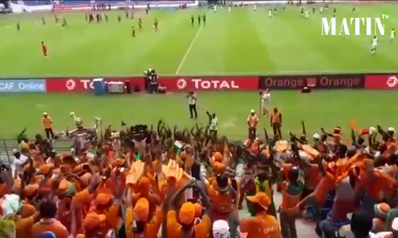 Grosse ambiance d'avant match à Oyem (Vidéo)