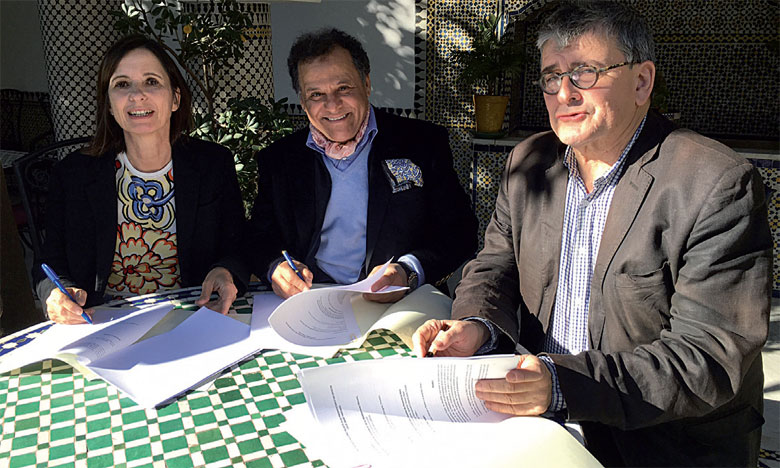 Signature d'une convention de partenariat entre la FNM et le MuCEM de Marseille