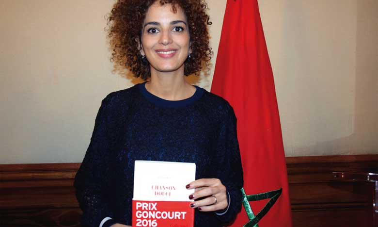 Leïla Slimani présente à Paris son roman «Chanson douce», prix Goncourt 2016