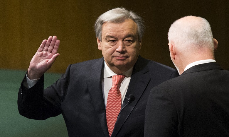 Le neuvième SG de l’ONU prend ses fonctions 