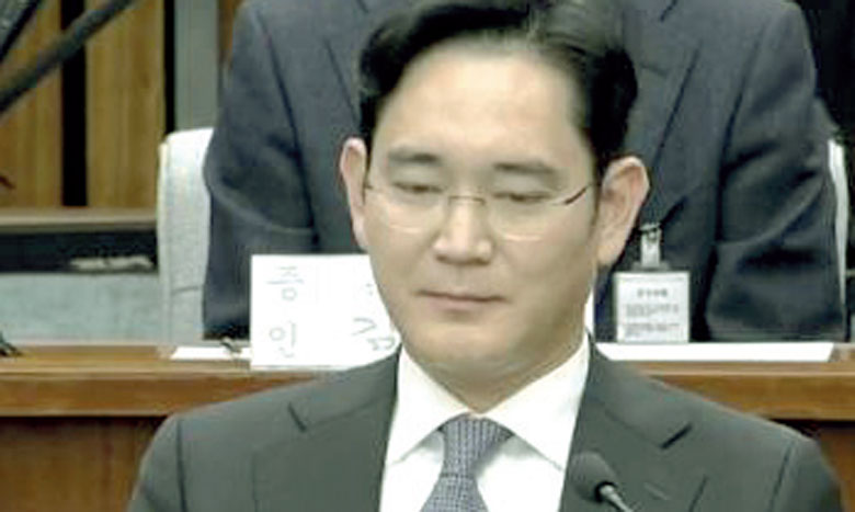 Le patron de Samsung  à nouveau convoqué  par la justice