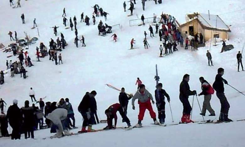 La station de ski de Michlifen prise d’assaut