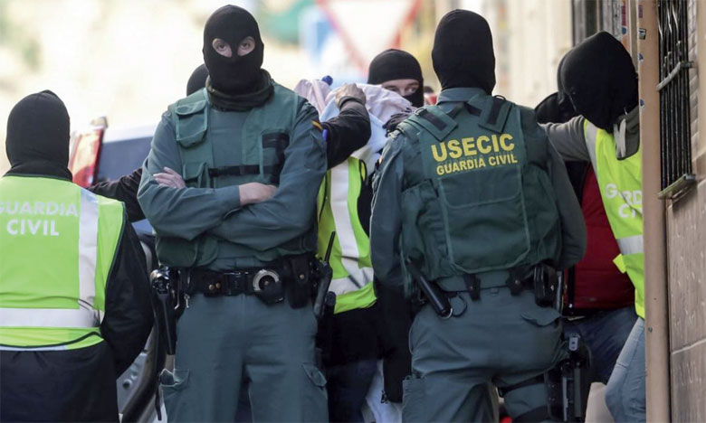 Arrestation près de Barcelone de deux Marocains membres présumés d’un groupe lié à Daech